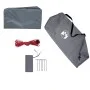 Lona de camping impermeable gris y naranja 400x294 cm de vidaXL, Tiendas de campaña - Ref: Foro24-94663, Precio: 37,23 €, Des...