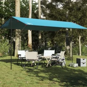 Lona de camping impermeable azul 500x294 cm de vidaXL, Tiendas de campaña - Ref: Foro24-94668, Precio: 40,91 €, Descuento: %
