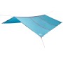 Lona de camping impermeable azul 420x440 cm de vidaXL, Tiendas de campaña - Ref: Foro24-94677, Precio: 61,56 €, Descuento: %