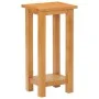 Solid oak wood side table 27x24x55 cm by vidaXL, Side tables - Ref: Foro24-289185, Price: 77,88 €, Discount: %