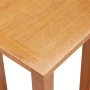 Solid oak wood side table 27x24x55 cm by vidaXL, Side tables - Ref: Foro24-289185, Price: 77,88 €, Discount: %
