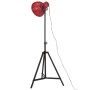 Lámpara de pie rojo desgastado 25 W E27 61x61x90/150 cm de vidaXL, Lámparas - Ref: Foro24-371868, Precio: 76,47 €, Descuento: %