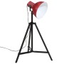 Lámpara de pie rojo desgastado 25 W E27 61x61x90/150 cm de vidaXL, Lámparas - Ref: Foro24-371868, Precio: 76,47 €, Descuento: %