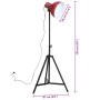 Lámpara de pie rojo desgastado 25 W E27 61x61x90/150 cm de vidaXL, Lámparas - Ref: Foro24-371868, Precio: 76,47 €, Descuento: %