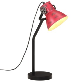 Lámpara de escritorio rojo desgastado 25 W E27 17x17x60 cm de vidaXL, Lámparas - Ref: Foro24-371889, Precio: 39,57 €, Descuen...