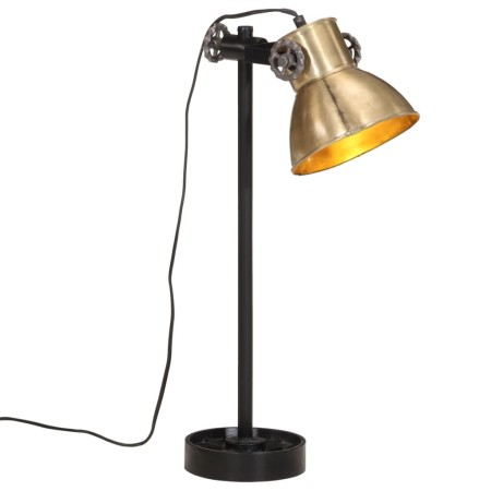 Lámpara de escritorio latón vintage 25 W E27 15x15x55 cm de vidaXL, Lámparas - Ref: Foro24-371849, Precio: 63,60 €, Descuento: %
