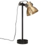 Lámpara de escritorio latón vintage 25 W E27 15x15x55 cm de vidaXL, Lámparas - Ref: Foro24-371849, Precio: 63,60 €, Descuento: %