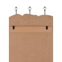 Perchero de pared con 6 ganchos 120x40 cm de vidaXL, Percheros para sombreros y abrigos - Ref: Foro24-245851, Precio: 50,92 €...