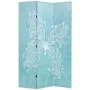 Biombo divisor plegable 120x170 cm mariposa azul de vidaXL, Divisores de ambientes - Ref: Foro24-245885, Precio: 94,94 €, Des...
