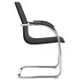 Silla de oficina voladiza de cuero sintético negra de vidaXL, Sillas de oficina - Ref: Foro24-289355, Precio: 94,85 €, Descue...