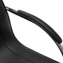 Silla de oficina voladiza de cuero sintético negra de vidaXL, Sillas de oficina - Ref: Foro24-289355, Precio: 105,10 €, Descu...