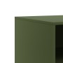 Mueble para TV de acero verde oliva 67x39x44 cm de vidaXL, Muebles TV - Ref: Foro24-841747, Precio: 73,07 €, Descuento: %
