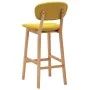 Taburetes de cocina 2 unidades tela amarillo mostaza de vidaXL, Taburetes de cocina - Ref: Foro24-289374, Precio: 156,91 €, D...