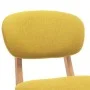 Taburetes de cocina 2 unidades tela amarillo mostaza de vidaXL, Taburetes de cocina - Ref: Foro24-289374, Precio: 156,91 €, D...