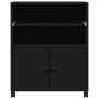 Soporte para impresora con ruedas negro 60x48x74 cm de vidaXL, Soportes para impresoras - Ref: Foro24-840633, Precio: 94,22 €...