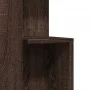 Mesa auxiliar madera de ingeniería roble marrón 35x35x60 cm de vidaXL, Mesas de centro - Ref: Foro24-840743, Precio: 42,04 €,...