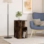 Mesa auxiliar madera de ingeniería roble ahumado 35x35x60 cm de vidaXL, Mesas de centro - Ref: Foro24-840741, Precio: 41,01 €...