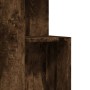 Mesa auxiliar madera de ingeniería roble ahumado 35x35x60 cm de vidaXL, Mesas de centro - Ref: Foro24-840741, Precio: 41,64 €...