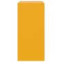 Aparador de acero amarillo mostaza 67x39x83 cm de vidaXL, Aparadores - Ref: Foro24-841682, Precio: 189,51 €, Descuento: %