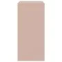 Aparador de acero rosa 67x39x83 cm de vidaXL, Aparadores - Ref: Foro24-841680, Precio: 138,33 €, Descuento: %