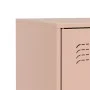 Aparador de acero rosa 67x39x83 cm de vidaXL, Aparadores - Ref: Foro24-841680, Precio: 138,33 €, Descuento: %