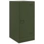 Aparador de acero verde oliva 34,5x39x73 cm de vidaXL, Aparadores - Ref: Foro24-841713, Precio: 70,75 €, Descuento: %
