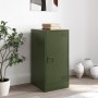 Aparador de acero verde oliva 34,5x39x73 cm de vidaXL, Aparadores - Ref: Foro24-841713, Precio: 70,75 €, Descuento: %