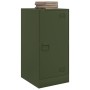 Aparador de acero verde oliva 34,5x39x73 cm de vidaXL, Aparadores - Ref: Foro24-841713, Precio: 70,75 €, Descuento: %
