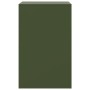 Mesitas de noche 2 unidades acero verde oliva 34,5x39x62 cm de vidaXL, Mesitas de noche - Ref: Foro24-841772, Precio: 96,45 €...