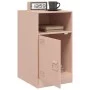 Mesitas de noche 2 unidades acero rosa 34,5x39x62 cm by vidaXL, Nightstands - Ref: Foro24-841766, Price: 95,51 €, Discount: %
