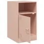 Mesitas de noche 2 unidades acero rosa 34,5x39x62 cm by vidaXL, Nightstands - Ref: Foro24-841766, Price: 95,51 €, Discount: %