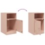 Mesitas de noche 2 unidades acero rosa 34,5x39x62 cm de vidaXL, Mesitas de noche - Ref: Foro24-841766, Precio: 96,45 €, Descu...
