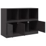 Aparador de acero negro 99x39x73 cm de vidaXL, Aparadores - Ref: Foro24-841787, Precio: 146,71 €, Descuento: %