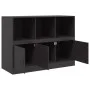 Aparador de acero negro 99x39x73 cm de vidaXL, Aparadores - Ref: Foro24-841787, Precio: 144,84 €, Descuento: %