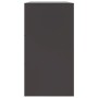 Aparador de acero negro 99x39x73 cm de vidaXL, Aparadores - Ref: Foro24-841787, Precio: 146,71 €, Descuento: %