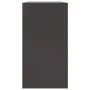 Aparador de acero negro 99x39x73 cm de vidaXL, Aparadores - Ref: Foro24-841787, Precio: 144,84 €, Descuento: %
