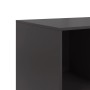 Aparador de acero negro 99x39x73 cm de vidaXL, Aparadores - Ref: Foro24-841787, Precio: 146,71 €, Descuento: %
