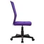 Silla de oficina de tela de malla morada 44x52x100 cm de vidaXL, Sillas de oficina - Ref: Foro24-289517, Precio: 69,90 €, Des...