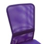 Silla de oficina de tela de malla morada 44x52x100 cm de vidaXL, Sillas de oficina - Ref: Foro24-289517, Precio: 71,10 €, Des...