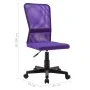 Silla de oficina de tela de malla morada 44x52x100 cm de vidaXL, Sillas de oficina - Ref: Foro24-289517, Precio: 69,90 €, Des...