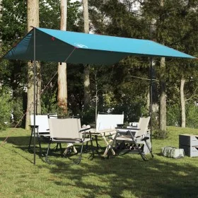 Lona de camping impermeable azul 360x294 cm de vidaXL, Tiendas de campaña - Ref: Foro24-94659, Precio: 41,79 €, Descuento: %