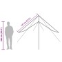 Lona de camping impermeable verde 500x294 cm de vidaXL, Tiendas de campaña - Ref: Foro24-94667, Precio: 39,47 €, Descuento: %