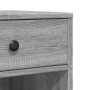 Soporte para impresora con ruedas gris Sonoma 60x40x68,5 cm de vidaXL, Soportes para impresoras - Ref: Foro24-840644, Precio:...