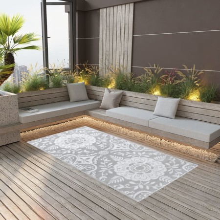 Alfombra de exterior PP gris claro 80x150 cm de vidaXL, Protectores para exterior - Ref: Foro24-310448, Precio: 26,61 €, Desc...