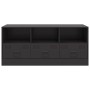 Mueble para TV de acero negro 99x39x44 cm de vidaXL, Muebles TV - Ref: Foro24-841733, Precio: 104,60 €, Descuento: %