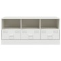 Mueble para TV de acero blanco 99x39x44 cm de vidaXL, Muebles TV - Ref: Foro24-841738, Precio: 98,52 €, Descuento: %