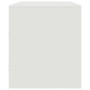 Mueble para TV de acero blanco 99x39x44 cm de vidaXL, Muebles TV - Ref: Foro24-841738, Precio: 98,52 €, Descuento: %