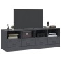 Muebles para TV 2 unidades acero gris antracita 67x39x44 cm de vidaXL, Muebles TV - Ref: Foro24-841744, Precio: 131,14 €, Des...