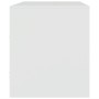 Muebles para TV 2 unidades acero blanco 67x39x44 cm de vidaXL, Muebles TV - Ref: Foro24-841750, Precio: 131,14 €, Descuento: %
