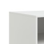 Muebles para TV 2 unidades acero blanco 67x39x44 cm de vidaXL, Muebles TV - Ref: Foro24-841750, Precio: 131,14 €, Descuento: %